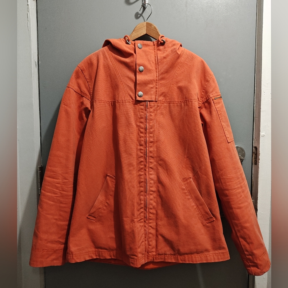 Men's Mousqueton Orange Rain Jacket